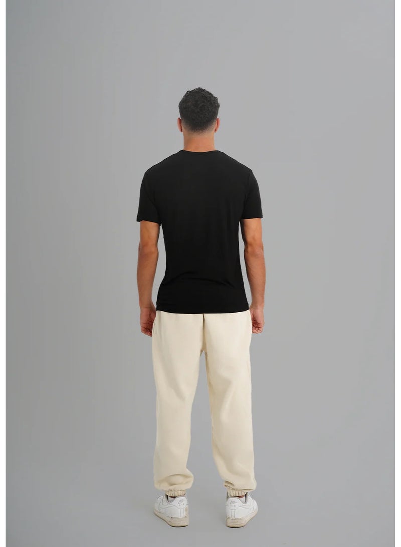 Basic Look Baggy Sweatpants - Image 4